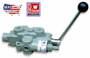 Prince 5100 D tent log splitter valve 30 G.P.M 3/4 " in 3/4" outlet working ports 3 /4 "