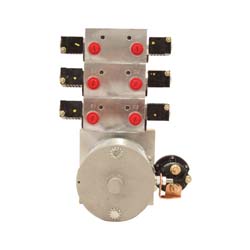6 way hydraulic pump monarch 12 volt dc power pump