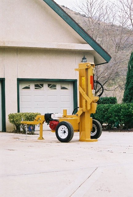 25000 Splitez  vertical log splitter