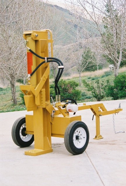 Model 25000  Hydraulic log splitter firewood processor,Honda Engine , Barnes pump hydraulic wood splitter