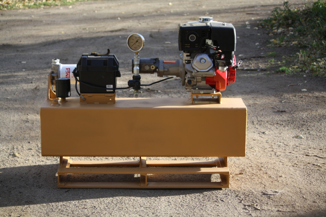 Gasoline hydraulic pump honda #4