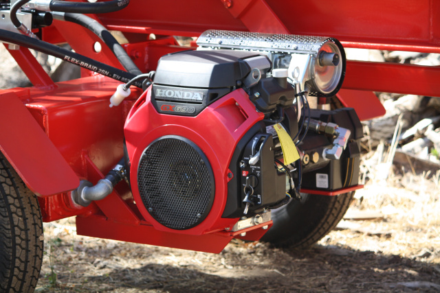 BIG RED wood hydraulic cylinders log splitter