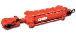 Tie rod hydraulic  cylinder       Chief hydraulic cylinders for log splitter splitez.com