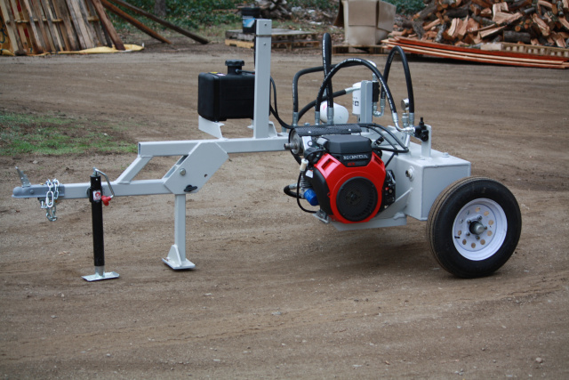 Portable gas hydraulic pack  trailer mounted & diesel power unit